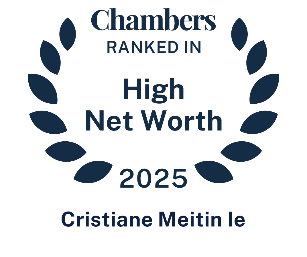 Cristiane Meitin Ie – Chambers ranked in High Net Worth 2025<