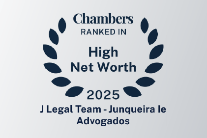 J Legal Team é novamente destaque no Chambers High Net Worth Guide 2025